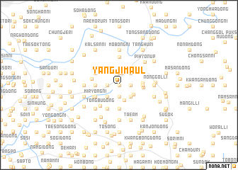 map of Yangji-maŭl