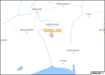 map of Yangling