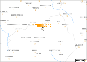 map of Yanglong
