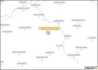 map of Yangpogou