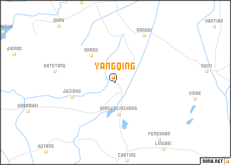 map of Yangqing