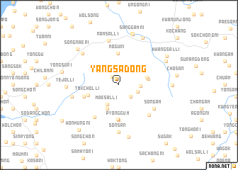 map of Yangsa-dong