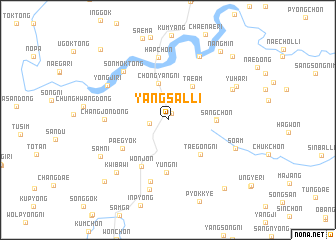 map of Yangsal-li