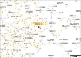 map of Yangsa-ri