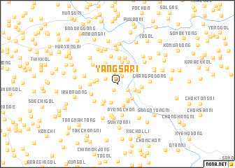 map of Yangsa-ri