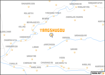 map of Yangshugou