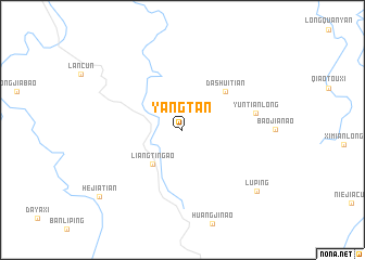 map of Yangtan