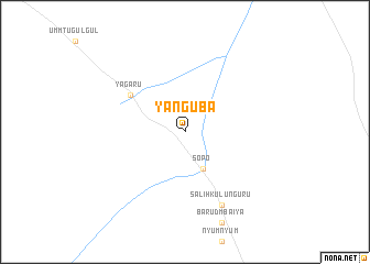 map of Yanguba