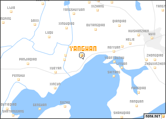 map of Yangwan