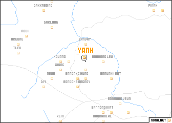 map of Yanh