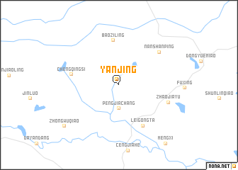 map of Yanjing