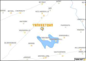 map of Yankeetown