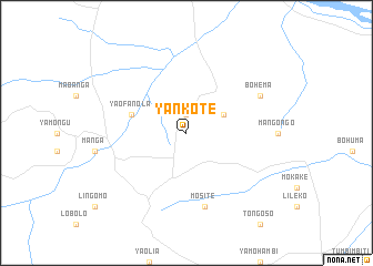 map of Yankote