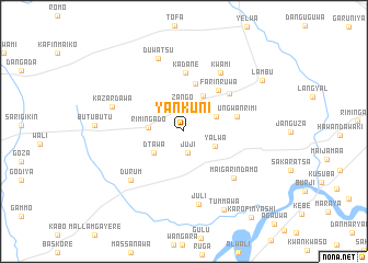 map of Yan Kuni