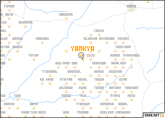 map of Yankya