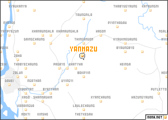map of Yanmazu