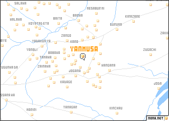 map of Yan Musa