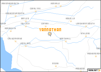 map of Yannathan