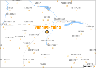 map of Yanovshchina