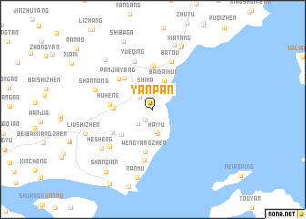 map of Yanpan