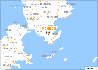 map of Yanpan