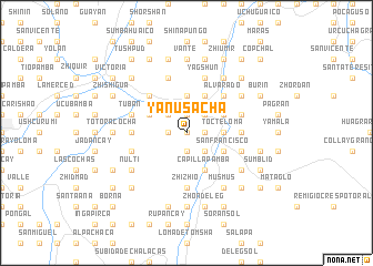 map of Yanusacha