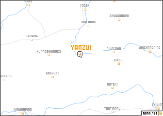 map of Yanzui