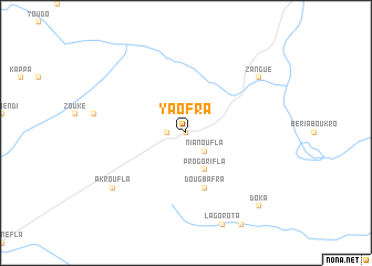 map of Yaofra