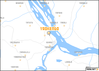 map of Yaokendo