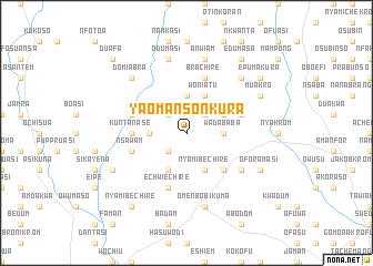 map of Yaomansonkura