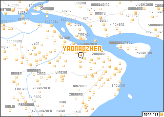 map of Yaonaozhen