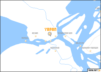 map of Yapan