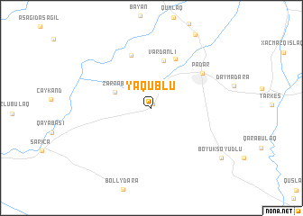 map of Yaqublu