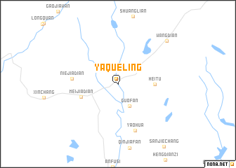 map of Yaqueling