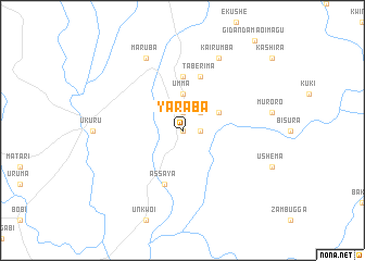 map of Yaraba