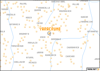 map of Yaracrume