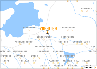map of Yaraitpa