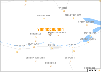 map of Yarak-Churma