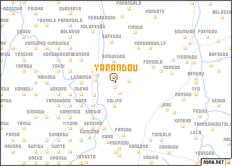 map of Yarandou