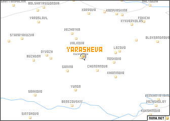 map of Yarasheva