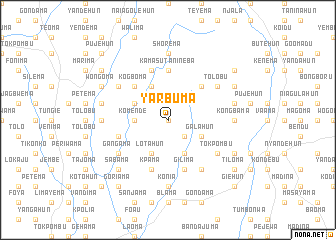 map of Yarbuma