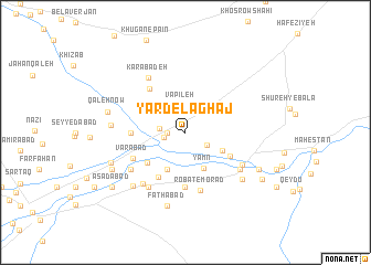 map of Yārdel Āghāj