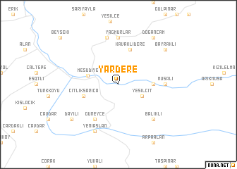 map of Yardere