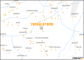 map of Yārgul Atārai