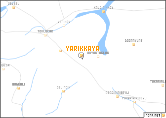 map of Yarıkkaya