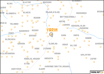 map of Yarīm