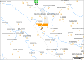 map of Yārjān