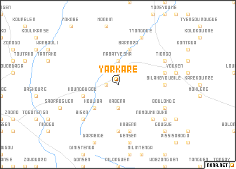 map of Yarkaré