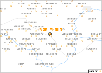 map of Yarlykovo