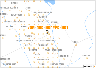 map of Yār Moḩammad-e Raḩmat